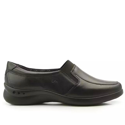 Flat Casual Flexi Con Autoajuste Para Mujer - Estilo 48302 Negro